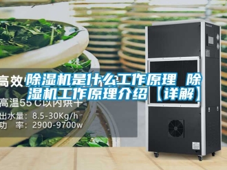 行業新聞除濕機是什么工作原理 除濕機工作原理介紹【詳解】