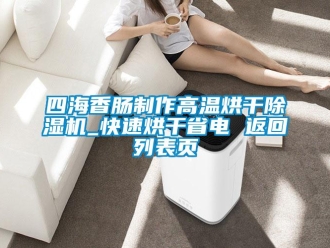 行業新聞四海香腸制作高溫烘干除濕機_快速烘干省電 返回列表頁