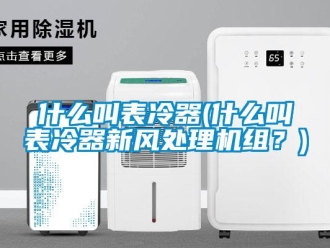 企業新聞什么叫表冷器(什么叫表冷器新風處理機組？)