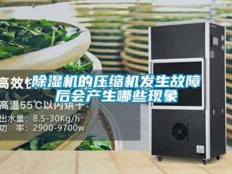 常見問題除濕機的壓縮機發生故障后會產生哪些現象