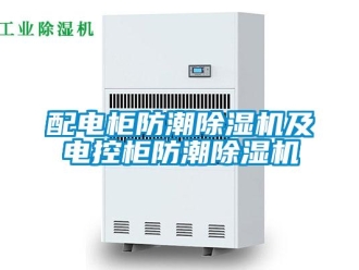 行業新聞配電柜防潮除濕機及電控柜防潮除濕機