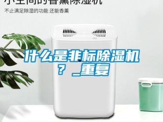 行業(yè)新聞什么是非標除濕機？_重復(fù)