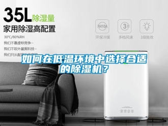 行業新聞如何在低溫環境中選擇合適的除濕機？