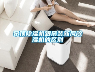 企業新聞吊頂除濕機跟吊裝新風除濕機的區別