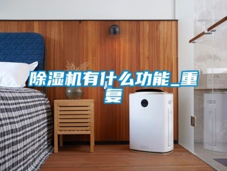行業(yè)新聞除濕機有什么功能_重復(fù)