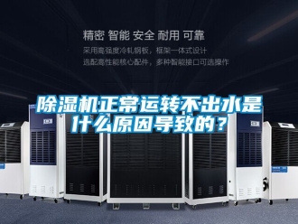 行業新聞除濕機正常運轉不出水是什么原因導致的？