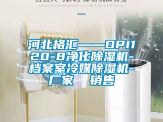 企業(yè)新聞河北格匯——DPI120-8凈化除濕機(jī)-檔案室冷媒除濕機(jī)-廠家  銷售