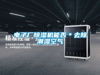 行業新聞電子廠除濕機能否＊去除潮濕空氣