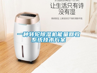 常見問題一種轉(zhuǎn)輪除濕機(jī)能量回收系統(tǒng)技術(shù)方案