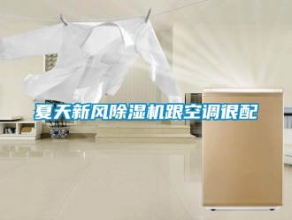 知識百科夏天新風除濕機跟空調很配
