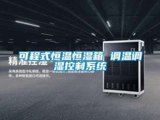 知識百科可程式恒溫恒濕箱 調溫調濕控制系統