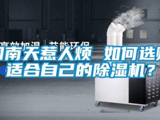 行業新聞回南天惹人煩 如何選購適合自己的除濕機？
