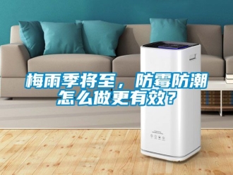 常見問題梅雨季將至，防霉防潮怎么做更有效？