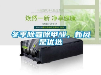 企業新聞冬季除霾除甲醛，新風是優選