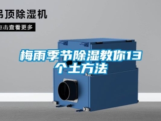 企業新聞梅雨季節除濕教你13個土方法