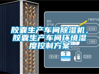 企業(yè)新聞膠囊生產車間除濕機，膠囊生產車間環(huán)境濕度控制方案