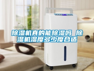 行業新聞除濕機真的能除濕嗎 除濕機濕度多少度合適