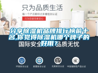 企業新聞分享除濕機品牌排行榜前十名,你覺得除濕機哪個牌子的好用？