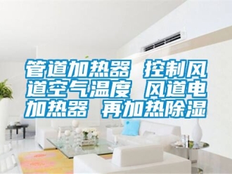 行業(yè)新聞管道加熱器 控制風道空氣溫度 風道電加熱器 再加熱除濕